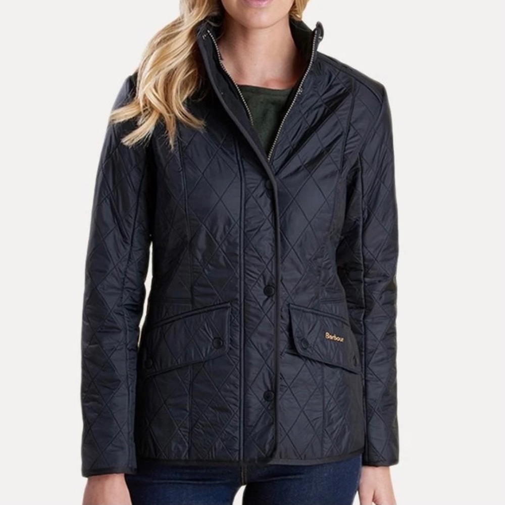 Black Barbour jacket